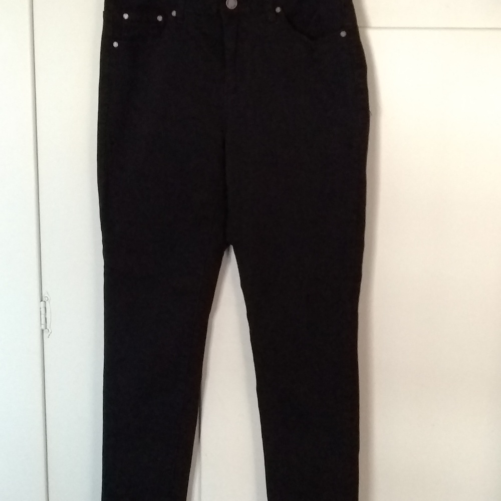 black pants